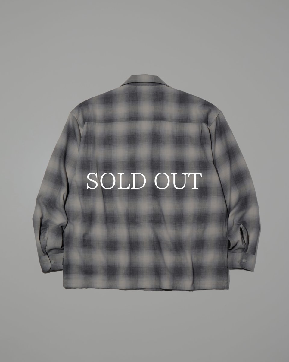 画像6: RADIALL  BELAIR - OPEN COLLARED SHIRT L/S (6)