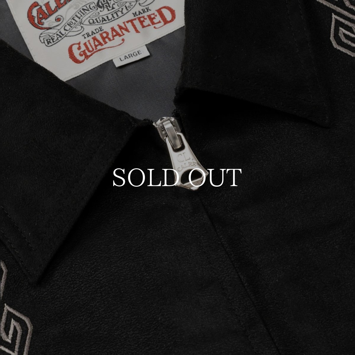 画像7: CALEE  FAUX SUEDE EMBROIDERY SWINGTOP (7)