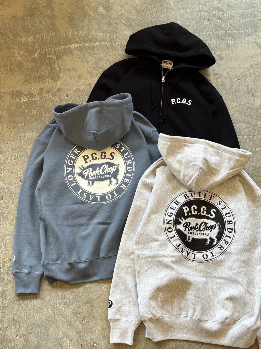 画像21: PORKCHOP GARAGE SUPPLY  CIRCLE PORK ZIP UP HOODIE (21)