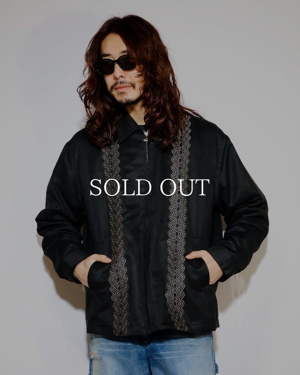 画像3: CALEE  FAUX SUEDE EMBROIDERY SWINGTOP (3)