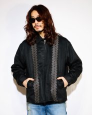 画像3: CALEE  FAUX SUEDE EMBROIDERY SWINGTOP (3)