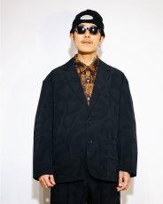 画像4: CALEE  × OVYS SNAKE PATTERN NYLON T/T JACKET & PANTS (4)