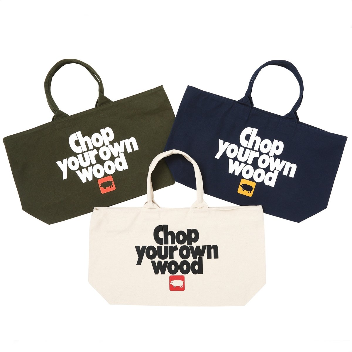 画像1: PORKCHOP GARAGE SUPPLY  CYOW ZIP TOTE BAG (1)