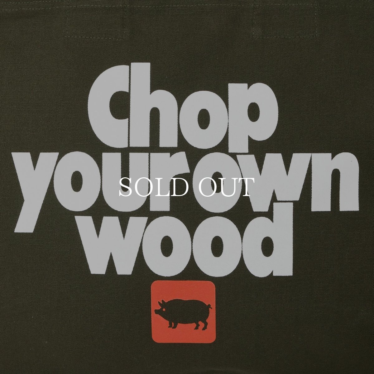 画像16: PORKCHOP GARAGE SUPPLY  CYOW ZIP TOTE BAG (16)