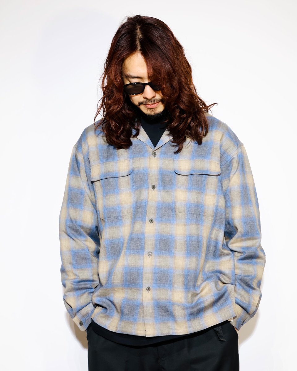 画像3: RADIALL  BELAIR - OPEN COLLARED SHIRT L/S (3)