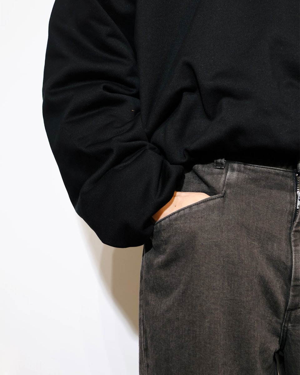 画像6: COOTIE   Color Denim Square Leg Easy Trousers (6)