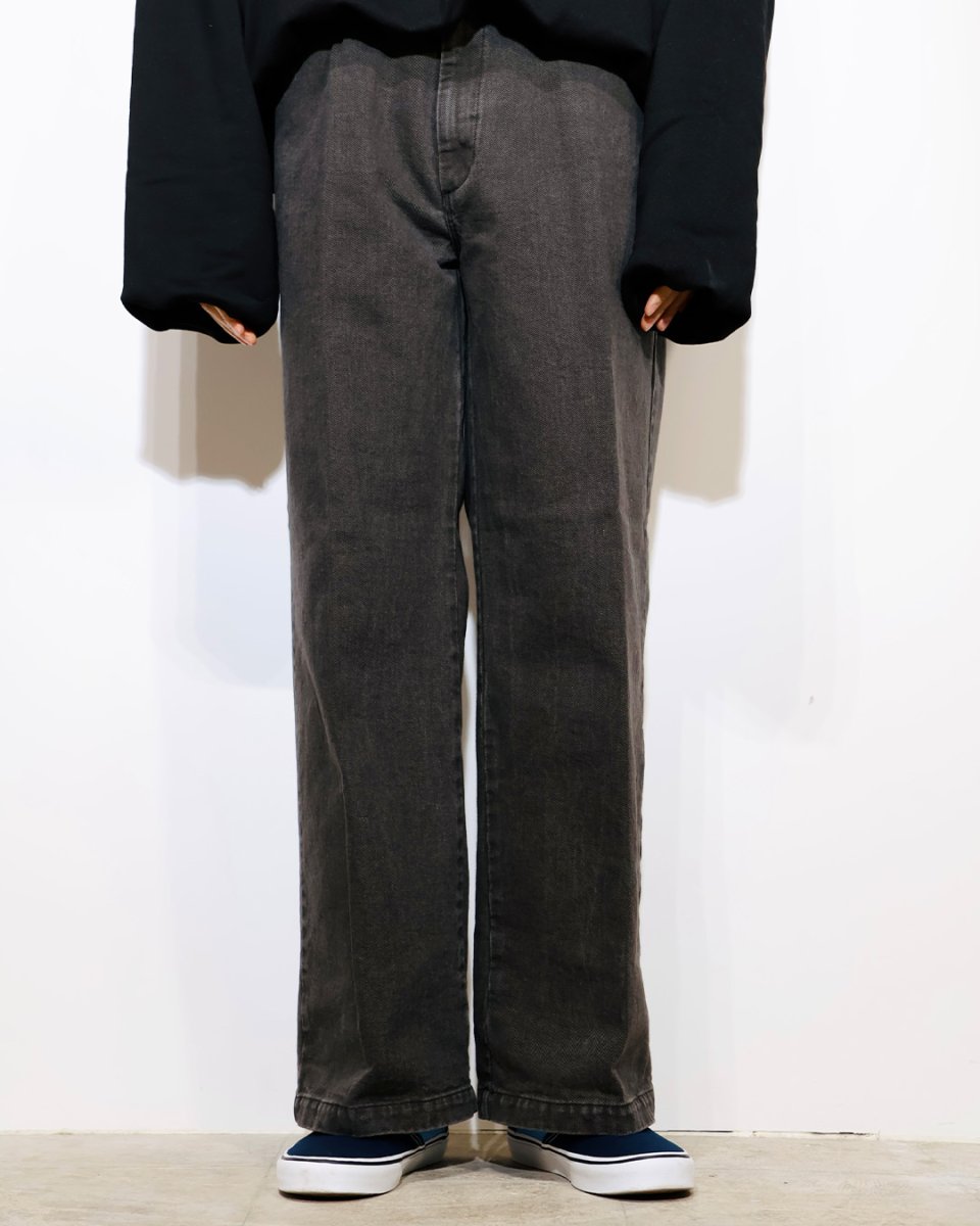 画像4: COOTIE   Color Denim Square Leg Easy Trousers (4)