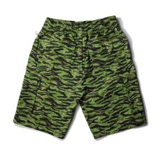 画像1: COOKMAN  Short Cargo Ripstop Camo Green Tiger (1)