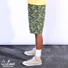 画像4: COOKMAN  Short Cargo Ripstop Camo Green Tiger (4)
