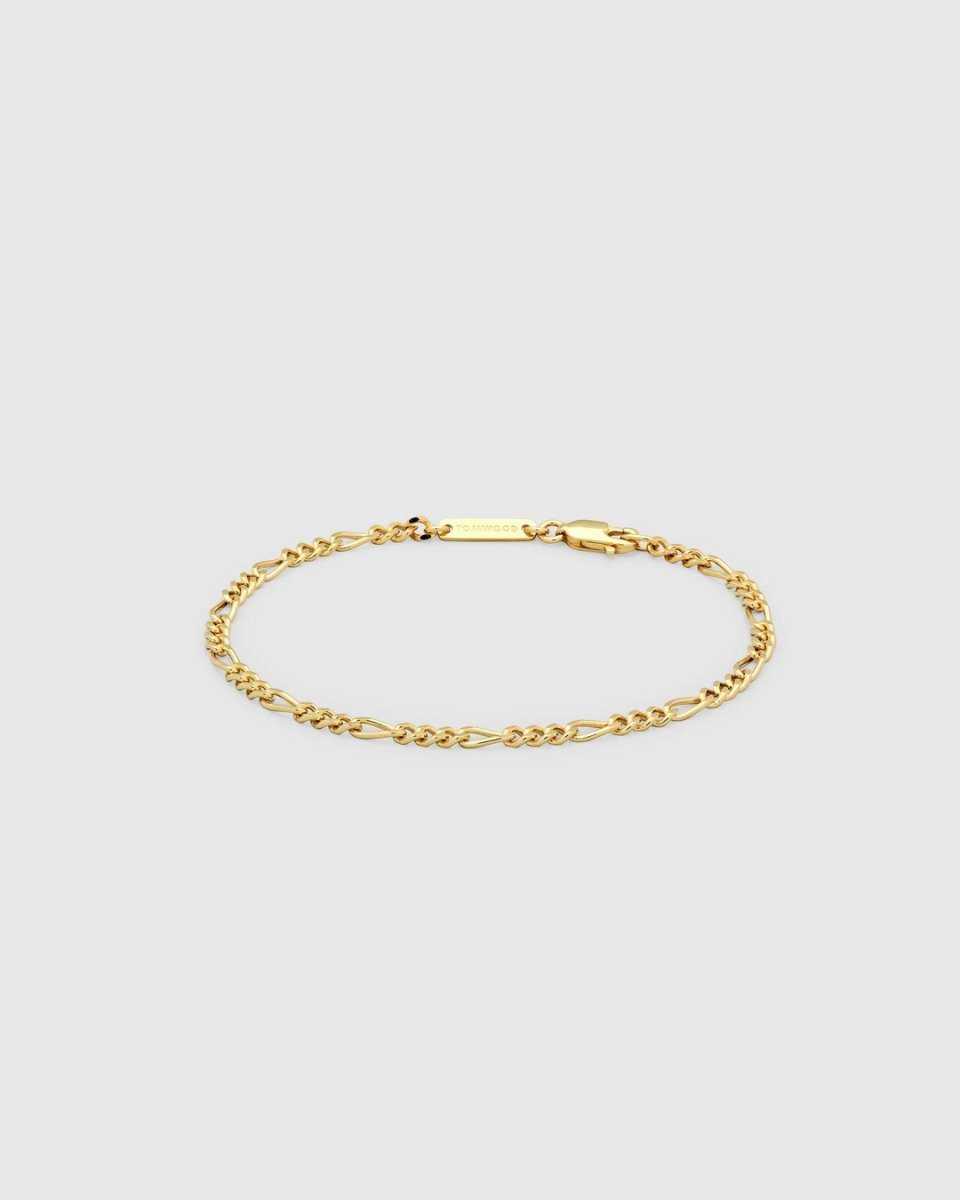 画像1: TOMWOOD   Bo Bracelet Slim Gold (1)