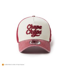 画像2: NEW ERA  9FORTY A-Frame トラッカー Chupa Chups チュッパチャプス イタリアンウォッシュ スカーレット/クローム (2)