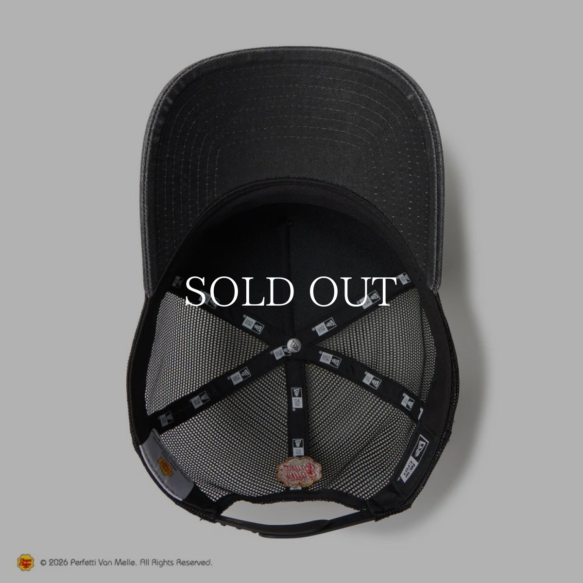 画像7: NEW ERA  9FORTY A-Frame トラッカー Chupa Chups チュッパチャプス イタリアンウォッシュ ブラック (7)