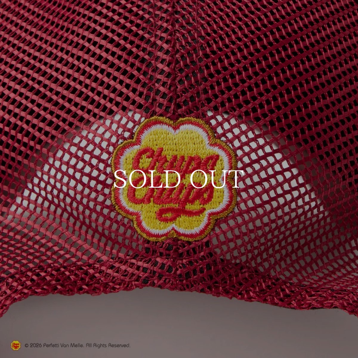 画像9: NEW ERA  9FORTY A-Frame トラッカー Chupa Chups チュッパチャプス イタリアンウォッシュ スカーレット/クローム (9)