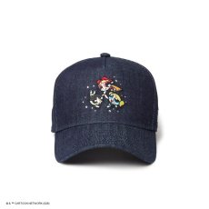 画像3: NEW ERA  9FORTY A-Frame The Powerpuff Girls パワーパフ ガールズ Rhinestone ラインストーン デニム (3)
