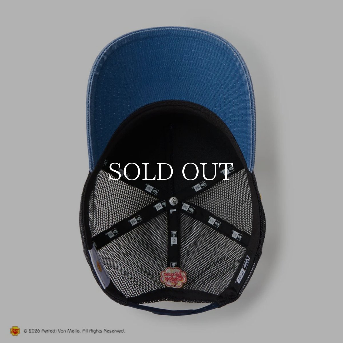 画像6: NEW ERA  9FORTY A-Frame トラッカー Chupa Chups チュッパチャプス イタリアンウォッシュ ネイビー (6)