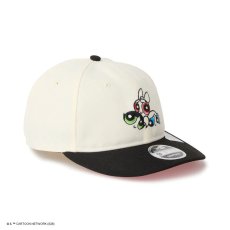 画像6: NEW ERA  PC 9FIFTY Curved Visor The Powerpuff Girls パワーパフ ガールズ ツートン クロームホワイト/ブラック (6)