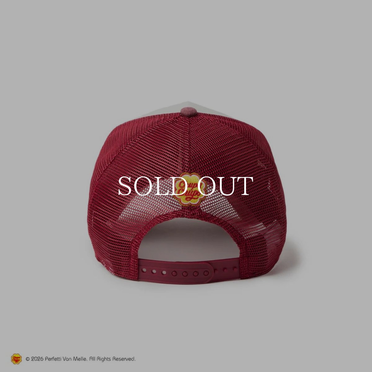 画像6: NEW ERA  9FORTY A-Frame トラッカー Chupa Chups チュッパチャプス イタリアンウォッシュ スカーレット/クローム (6)