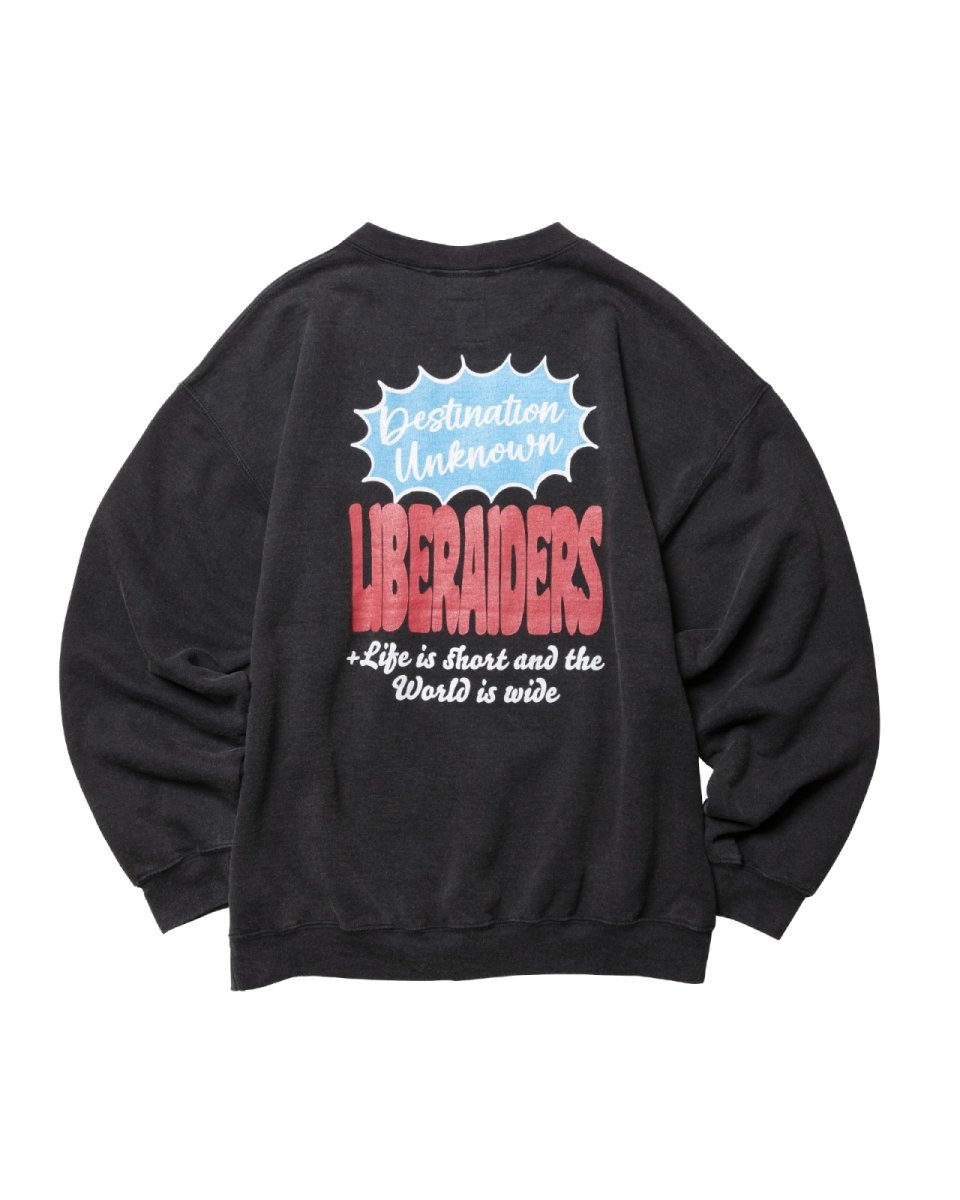 画像3: Liberaiders  DIALOGUE BALLOON CREWNECK (3)