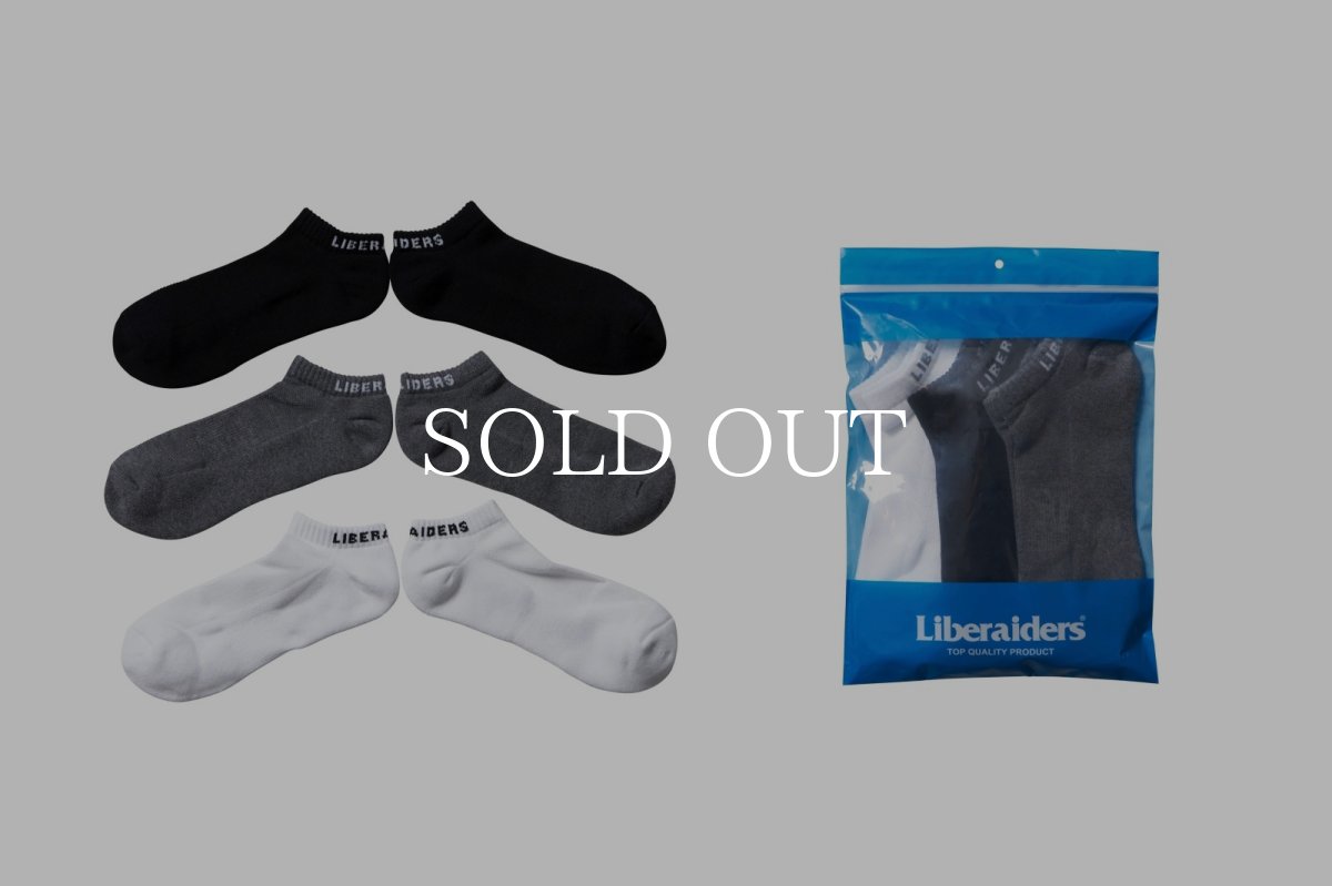 画像1: Liberaiders  3-PACK EVERYDAY SOCKS (1)