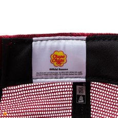 画像10: NEW ERA  9FORTY A-Frame トラッカー Chupa Chups チュッパチャプス イタリアンウォッシュ スカーレット/クローム (10)