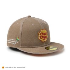 画像1: NEW ERA  59FIFTY Chupa Chups チュッパチャプス イタリアンウォッシュ カーキ (1)