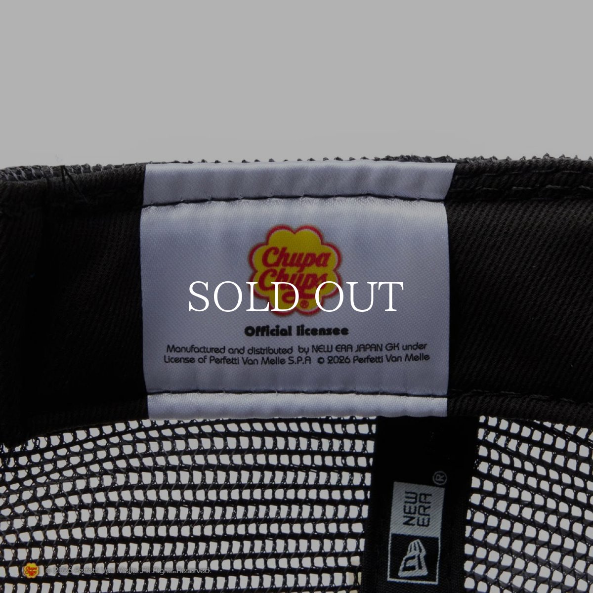 画像10: NEW ERA  9FORTY A-Frame トラッカー Chupa Chups チュッパチャプス イタリアンウォッシュ ネイビー (10)