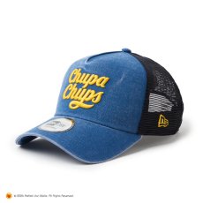 画像1: NEW ERA  9FORTY A-Frame トラッカー Chupa Chups チュッパチャプス イタリアンウォッシュ ネイビー (1)