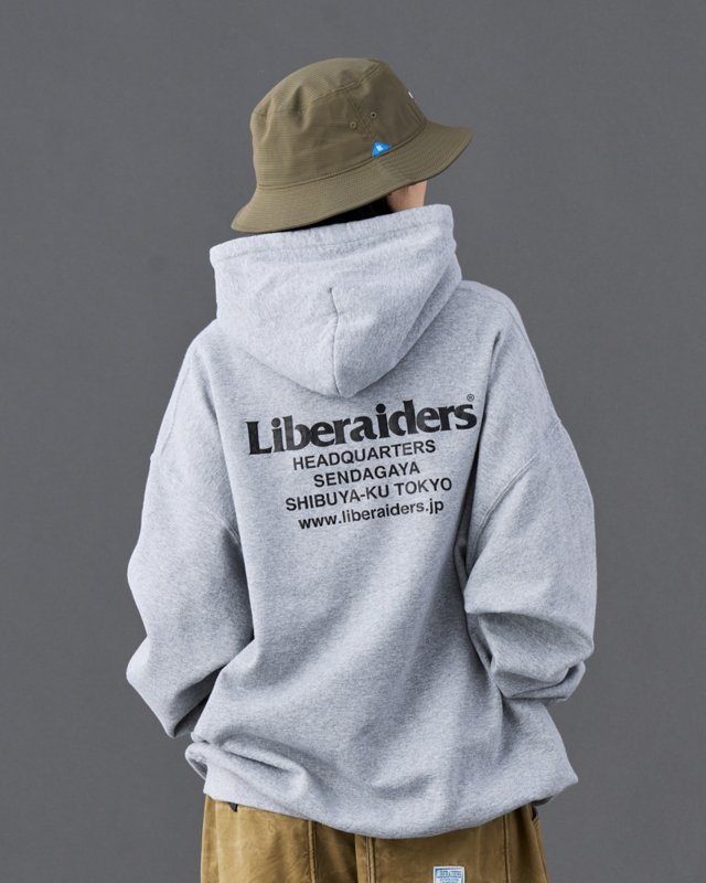 【 Liberaiders 】HEADQUARTER HOODIE Liberaiders HEADQUARTER HOODIE 733022601 公式通販