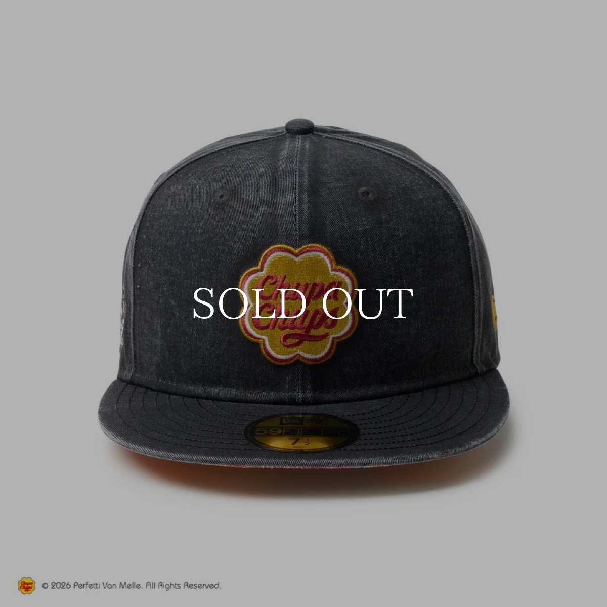 画像2: NEW ERA  59FIFTY Chupa Chups チュッパチャプス イタリアンウォッシュ ブラック (2)