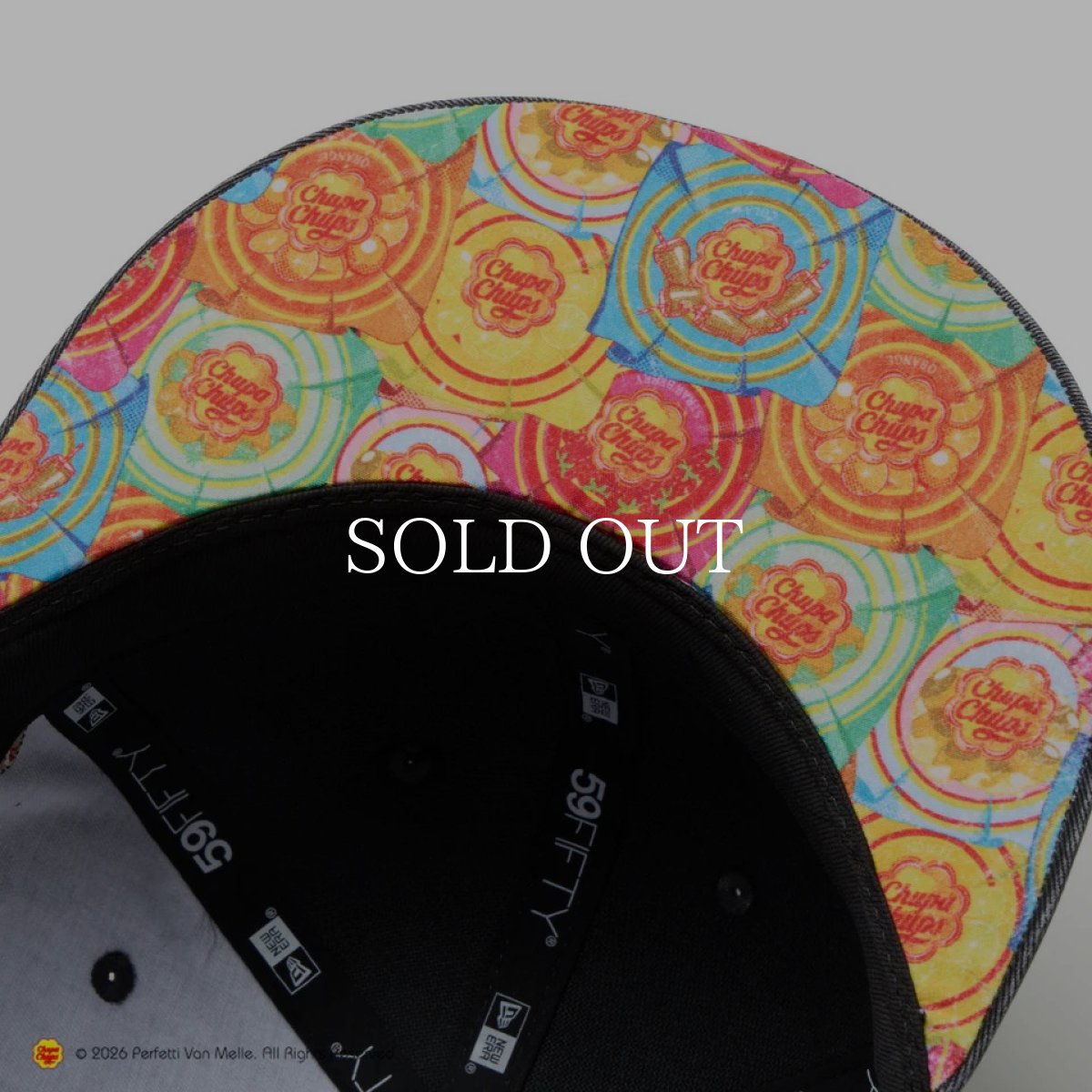 画像8: NEW ERA  59FIFTY Chupa Chups チュッパチャプス イタリアンウォッシュ ブラック (8)