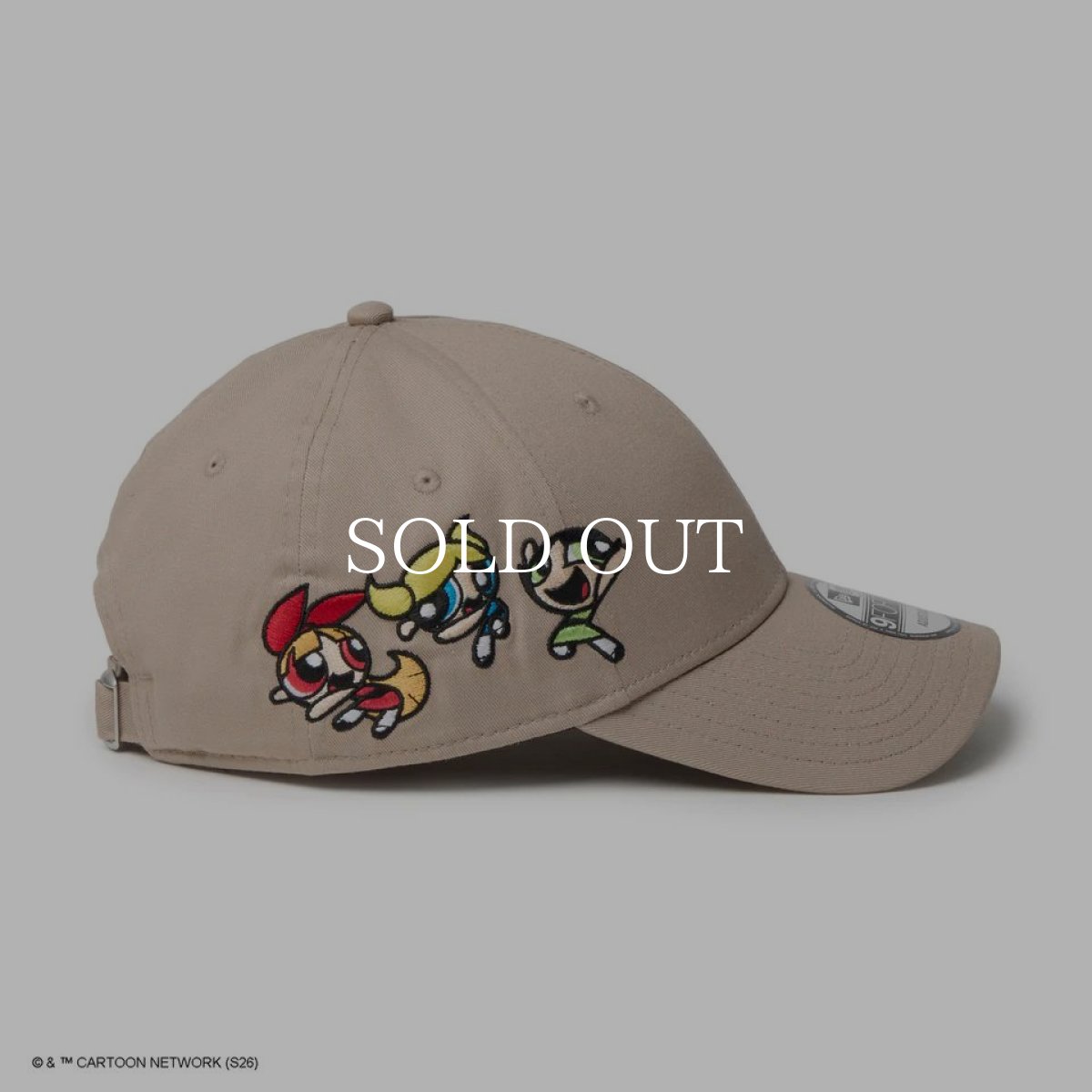 画像2: NEW ERA  9FORTY The Powerpuff Girls パワーパフ ガールズ サイド アッシュブラウン (2)