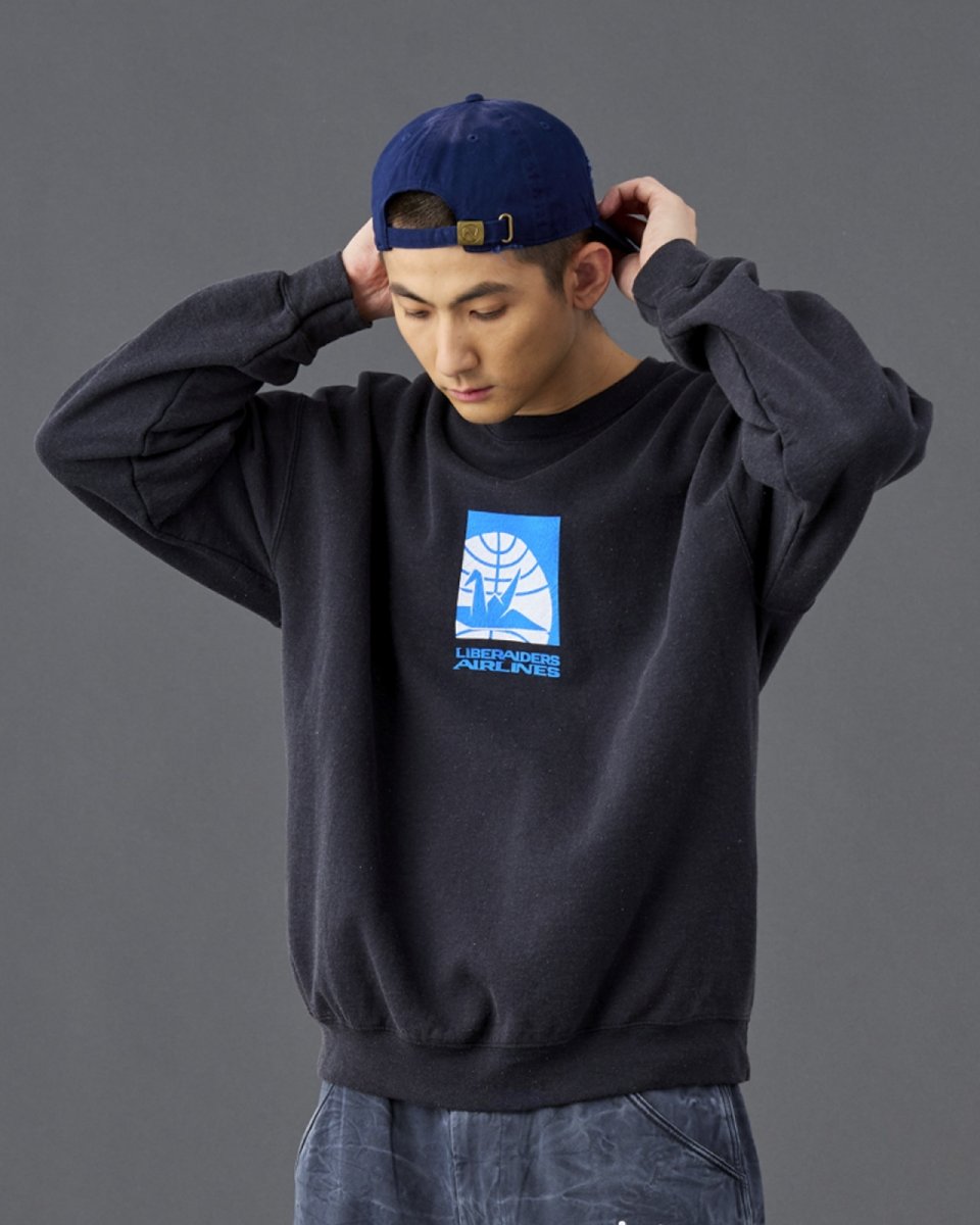 画像4: Liberaiders  AIRLINE CREWNECK (4)