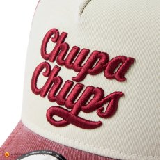 画像8: NEW ERA  9FORTY A-Frame トラッカー Chupa Chups チュッパチャプス イタリアンウォッシュ スカーレット/クローム (8)