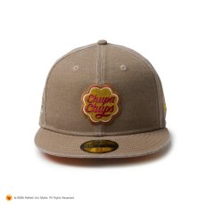 画像2: NEW ERA  59FIFTY Chupa Chups チュッパチャプス イタリアンウォッシュ カーキ (2)