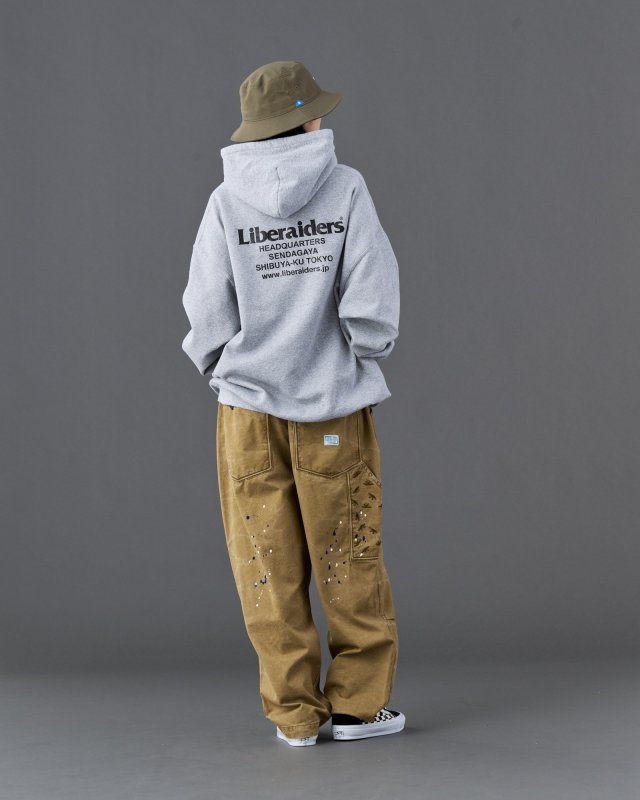【 Liberaiders 】HEADQUARTER HOODIE Liberaiders HEADQUARTER HOODIE 733022601 公式通販