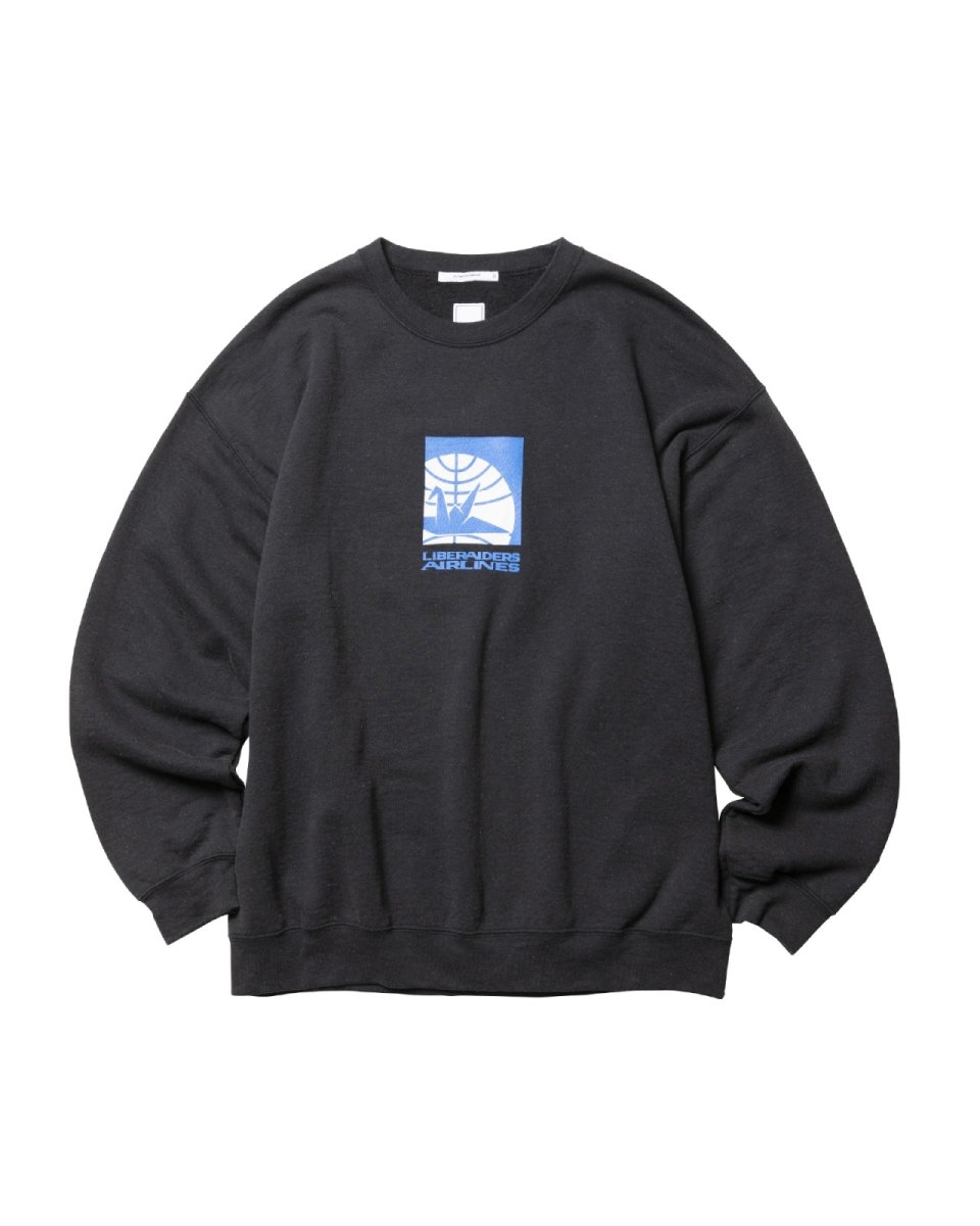 画像1: Liberaiders  AIRLINE CREWNECK (1)