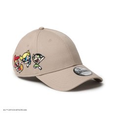 画像1: NEW ERA  9FORTY The Powerpuff Girls パワーパフ ガールズ サイド アッシュブラウン (1)