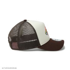 画像5: NEW ERA  9FORTY A-Frame Trucker The Powerpuff Girls パワーパフ ガールズ ハート クロームホワイト/バーントウッド (5)