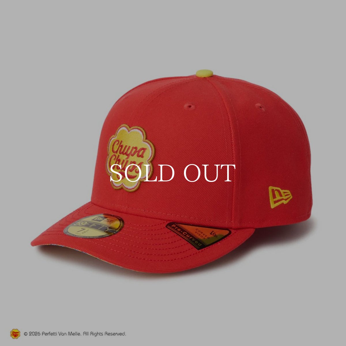 画像5: NEW ERA  PC 59FIFTY Chupa Chups チュッパチャプス ホットレッド (5)