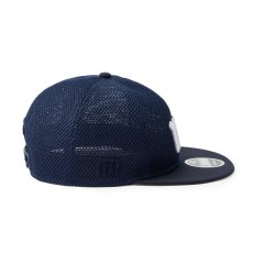 画像3: NEW ERA  RC 9FIFTY Flat Visor powered by GORO (min-nano) ダブルメッシュ ネイビーメッシュ/ネイビー (3)