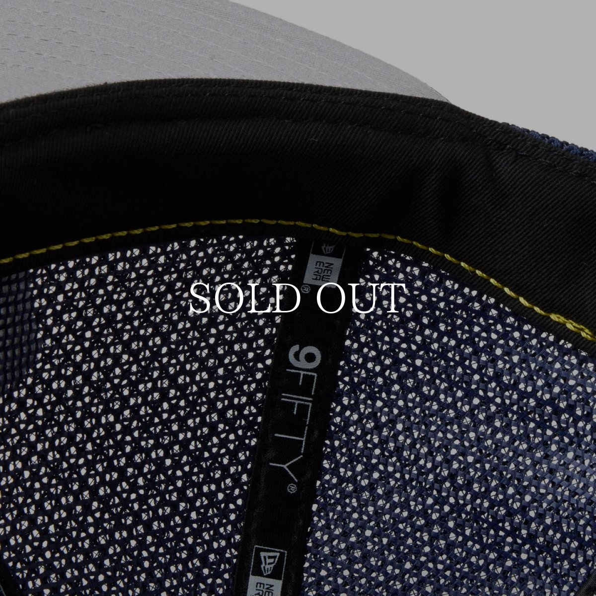 画像10: NEW ERA  RC 9FIFTY Flat Visor powered by GORO (min-nano) ダブルメッシュ ネイビーメッシュ/ネイビー (10)