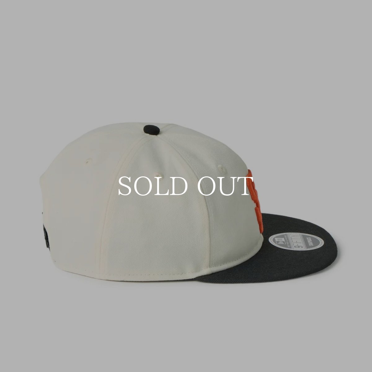 画像5: NEW ERA  RC 9FIFTY Flat Visor powered by GORO (min-nano) サンフランシスコ・ジャイアンツ クローム/ブラック (5)