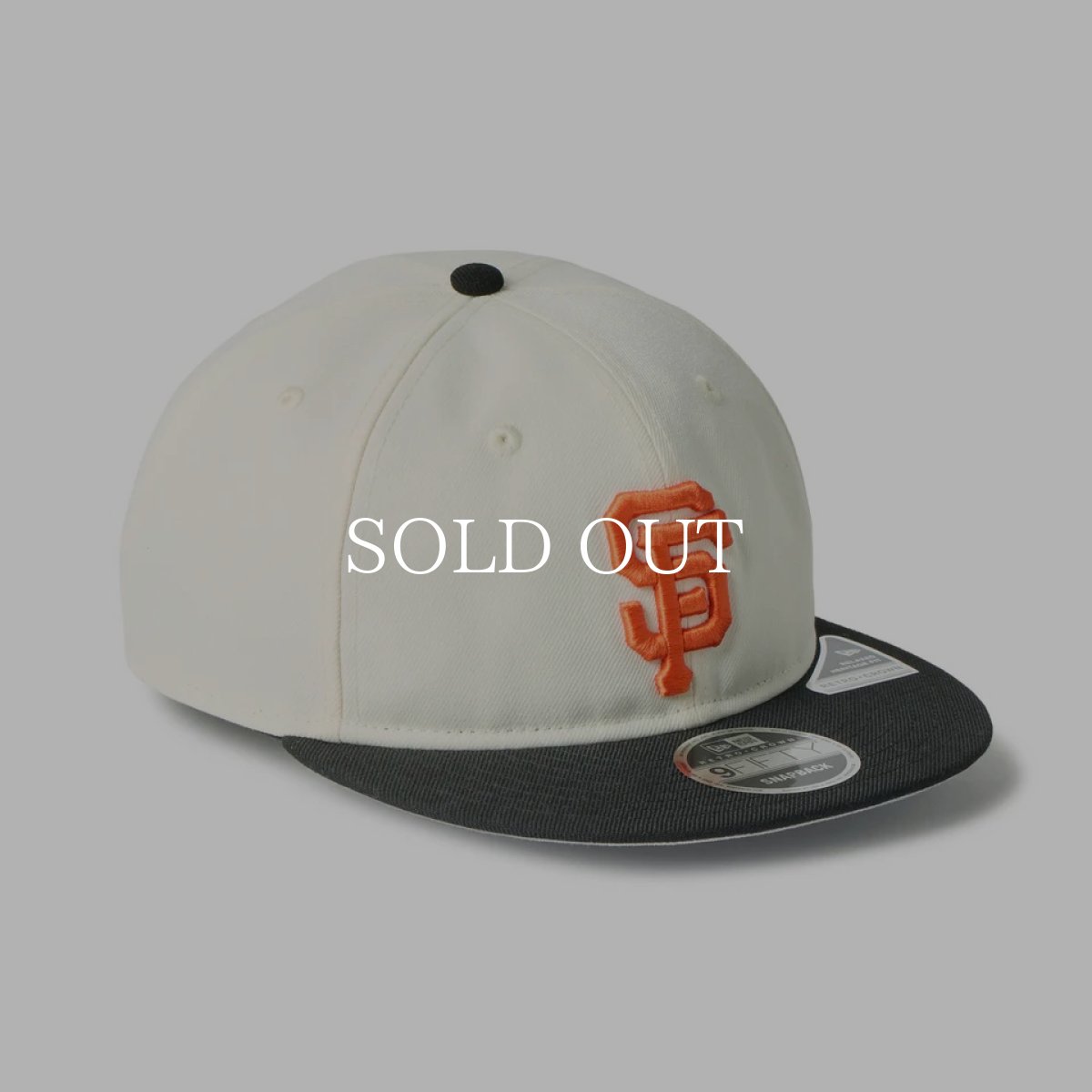 画像4: NEW ERA  RC 9FIFTY Flat Visor powered by GORO (min-nano) サンフランシスコ・ジャイアンツ クローム/ブラック (4)