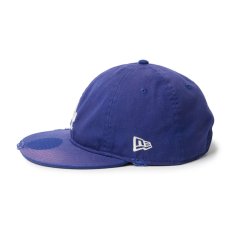 画像3: NEW ERA  9THIRTY powered by GORO (min-nano) ロサンゼルス・ドジャース ダメージ/パッカブルバイザー/モンレーウォッシュ ダークロイヤル (3)