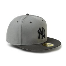 画像3: NEW ERA  59FIFTY powered by GORO (min-nano) ニューヨーク・ヤンキース ミスティーモーニング/ダークピューター (3)