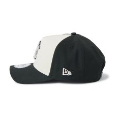 画像3: NEW ERA  9FORTY A-Frame MLB パール バッジ Pearl Badge ニューヨーク・ヤンキース ブラック/クロームホワイト (3)