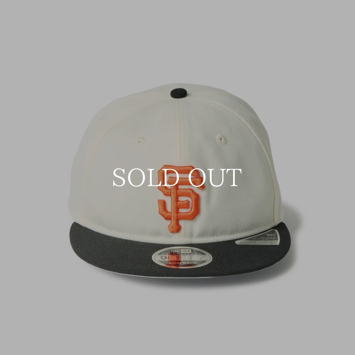 画像2: NEW ERA  RC 9FIFTY Flat Visor powered by GORO (min-nano) サンフランシスコ・ジャイアンツ クローム/ブラック (2)