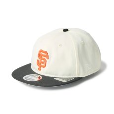 画像1: NEW ERA  RC 9FIFTY Flat Visor powered by GORO (min-nano) サンフランシスコ・ジャイアンツ クローム/ブラック (1)
