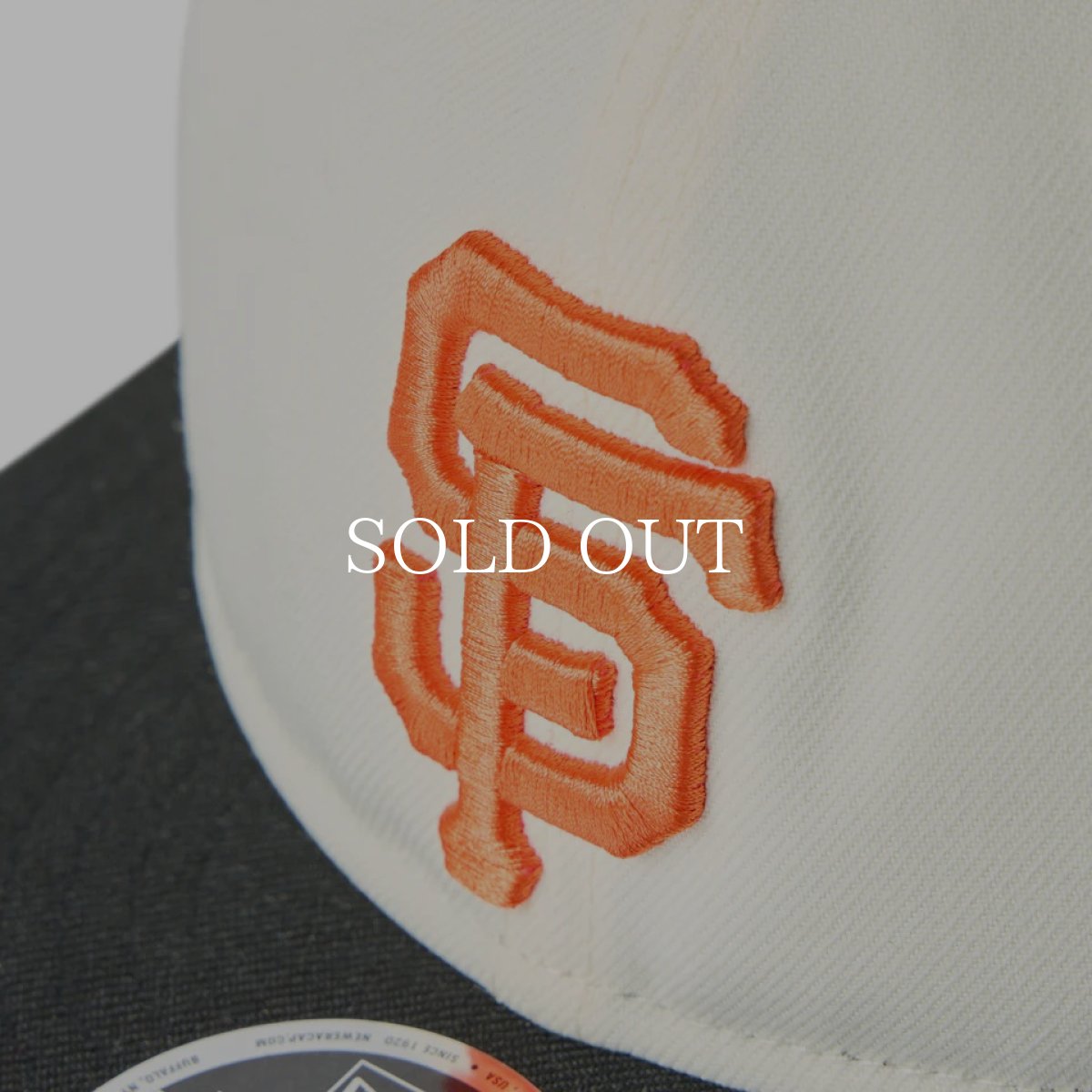 画像7: NEW ERA  RC 9FIFTY Flat Visor powered by GORO (min-nano) サンフランシスコ・ジャイアンツ クローム/ブラック (7)