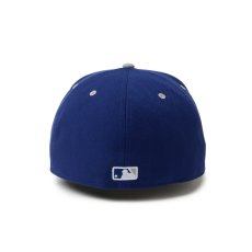 画像6: NEW ERA  59FIFTY powered by GORO (min-nano) ロサンゼルス・ドジャース ダークロイヤル/グレー (6)